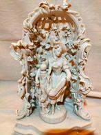 Beeldje, Damigella nel gazebo - 26.5 cm - Porselein, Antiek en Kunst, Antiek | Glas en Kristal
