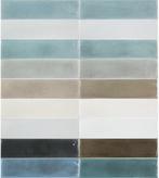 Metro wandtegel Opal Sky glanzend lichtblauw 7,5x30 cm, Nieuw, Wandtegels, Keramiek, 20 tot 40 cm