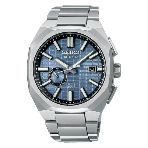 Horloge Heren Seiko SOLAR GPS (Ø 41 mm), Sieraden, Tassen en Uiterlijk, Zonnebrillen en Brillen | Heren, Verzenden
