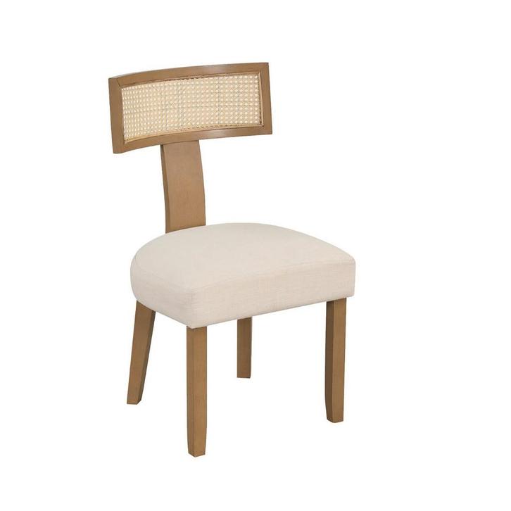 LIVSK Keukenstoel - Massief Hout - Handgeweven Rotan Rugleun, Kinderen en Baby's, Kinderkamer | Tafels en Stoelen, Nieuw, Verzenden