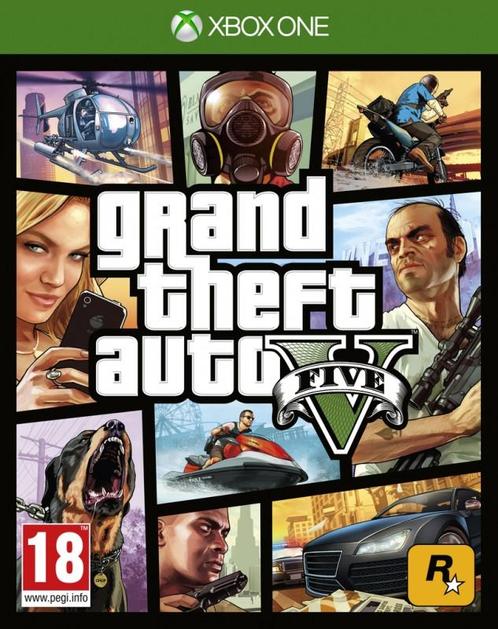Grand Theft Auto 5 (GTA V) (Xbox One), Spelcomputers en Games, Spelcomputers | Xbox One, Gebruikt, Verzenden