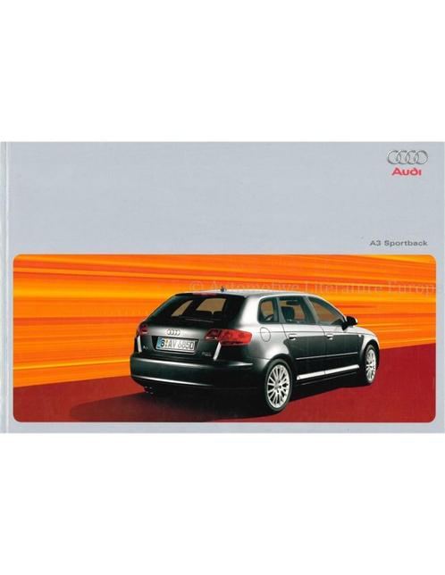 2005 AUDI A3 SPORTBACK BROCHURE ENGELS, Boeken, Auto's | Folders en Tijdschriften, Audi