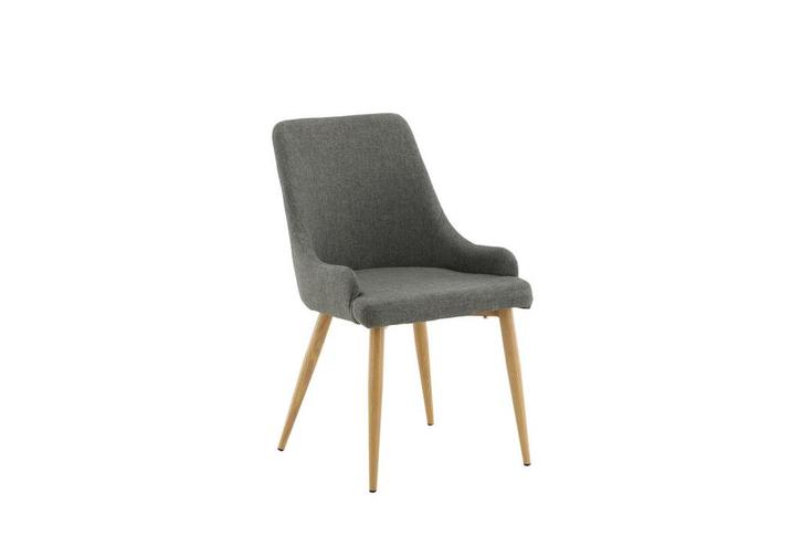 Eetkamerstoel - Timo - Donkergrijs - Jörn, Huis en Inrichting, Stoelen, Verzenden