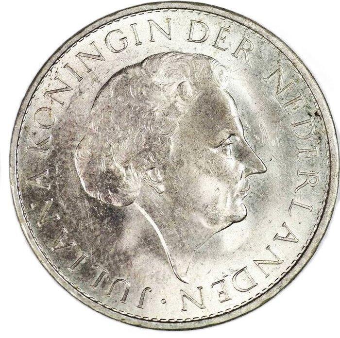 Suriname. Juliana. 1 Gulden 1962 - UNC (Zonder minimumprijs), Postzegels en Munten, Munten | Europa | Niet-Euromunten
