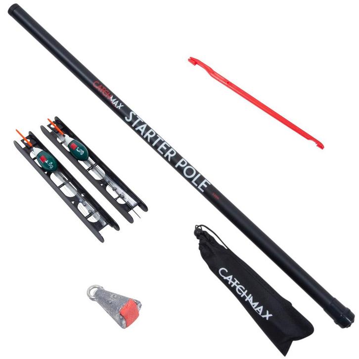 Catchmax Starter Vaste Hengel 3m + Kit, Watersport en Boten, Hengelsport | Algemeen, Vaste hengel, Nieuw, Verzenden