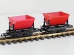 LGB 4043 Set 2x veldbaan kantelwagen (Goederenwagons), Hobby en Vrije tijd, Modeltreinen | Overige schalen, Gebruikt, Overige typen