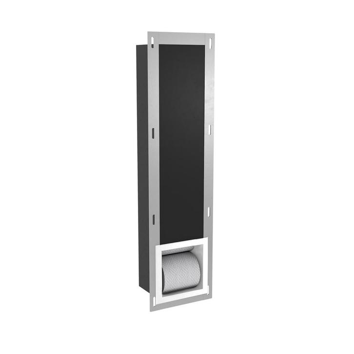 Reserve Toiletrolhouder Inbouw BWS Mat Wit Torelaat, Doe-het-zelf en Verbouw, Sanitair, Bad, Nieuw, Ophalen of Verzenden