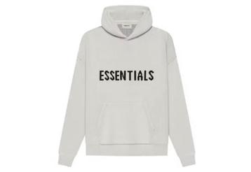 Fear of God Essentials Knit Pullover Hoodie Light Heather... beschikbaar voor biedingen