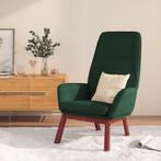 Relaxstoel donkergroen | Retourdeal | 40%, Huis en Inrichting, Stoelen, Ophalen of Verzenden, Nieuw, Overige kleuren