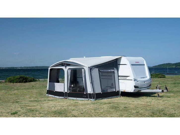 Ventura opblaasvoortent air dove 400, Caravans en Kamperen, Voortenten en Luifels, Nieuw