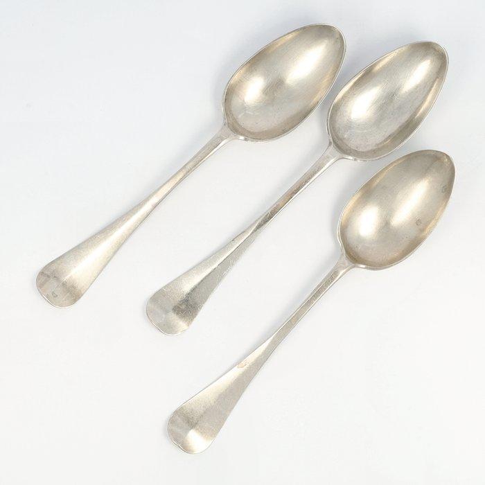 Anselmus Kuypers (Eindhoven ca. 1795) - Dinerlepels - Lepel, Antiek en Kunst, Antiek | Goud en Zilver