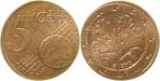 2012 Duitsland Fehlpraegung 5 Cent auf 2 Cent Rohling ext..., Verzenden