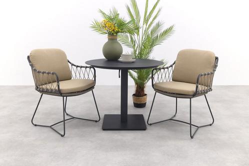 Suns Virenze aluminium Ø 90 cm./Taste Prego - ronde, Tuin en Terras, Tuinsets en Loungesets, Tuinset, Nieuw, Rvs, Verzenden
