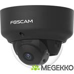 Foscam D2EP-B 2MP PoE dome IP camera zwart, Verzenden, Nieuw