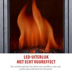 2dekans | alpina Elektrische Sfeerhaard Helsinki ND-183 -, Ophalen of Verzenden, Zo goed als nieuw