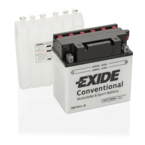 Exide Conventional 12V accu | EB16CL-B | 12V 19Ah, Auto-onderdelen, Accu's en Toebehoren, Ophalen of Verzenden