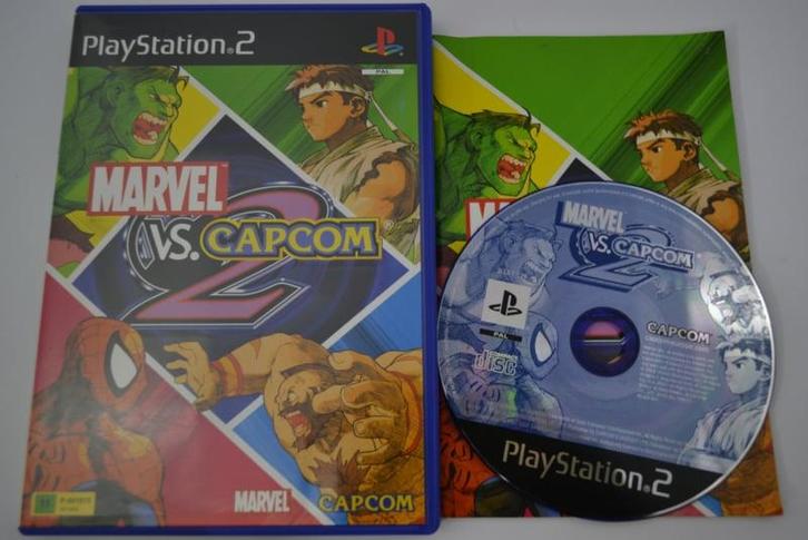 Marvel VS. Capcom 2 (PS2 PAL), Spelcomputers en Games, Games | Sony PlayStation 2, 1 speler, Zo goed als nieuw, Verzenden