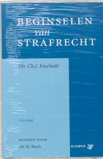 Beginselen van strafrecht 9789013023336 C.J. Enschede, Verzenden, Gelezen, C.J. Enschede