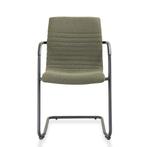 Comfora Slede Vergaderstoel in Bouclé Stoffering Leverbaar, Ophalen of Verzenden, Nieuw