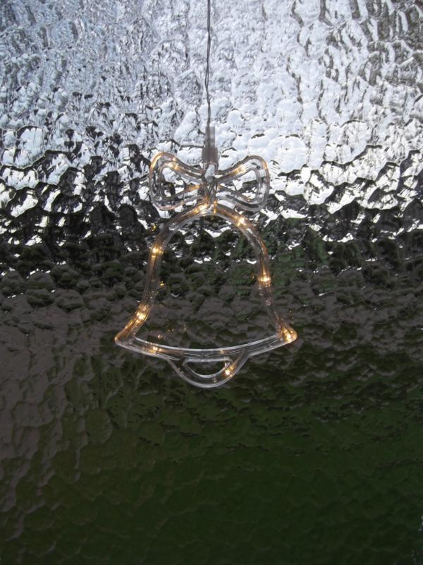 Raamverlichting Kerstklok (Klein) (Verlichting voor binnen), Diversen, Kerst, Nieuw, Ophalen of Verzenden