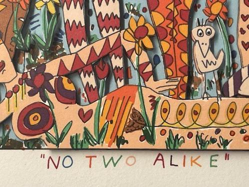 James Rizzi (1950-2011) - No Two Alike, Antiek en Kunst, Kunst | Schilderijen | Modern
