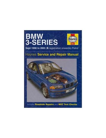 1998 - 2003 BMW 3 SERIE (E46) BENZINE HAYNES VRAAGBAAK