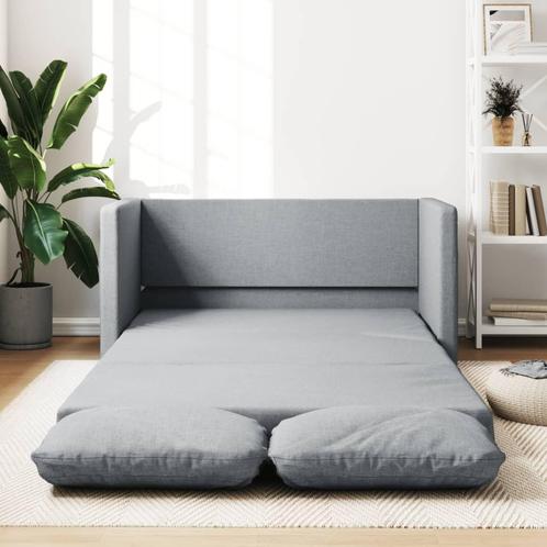 vidaXL Slaapbank vloermodel 2-in-1 112x174x55 cm stof, Huis en Inrichting, Banken | Bankstellen, Nieuw, Minder dan 150 cm, Stof