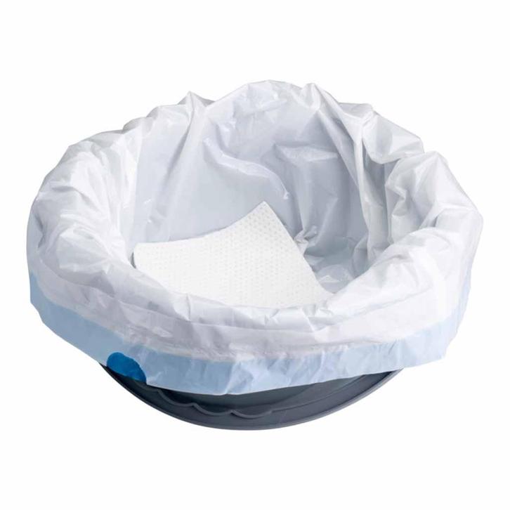 Hygiënische toiletemmer zakken (20 stuks) | Voor Toiletstoel, Diversen, Verpleegmiddelen, Ophalen of Verzenden