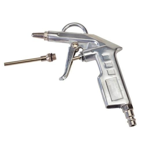 Blaaspistool aluminium met extra spuitmond / luchtpistool /, Doe-het-zelf en Verbouw, Gereedschap | Overige machines, Ophalen of Verzenden