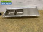 RVS Spoelblad Dubbele spoelbakken 190 x 70 cm Horeca, Ophalen of Verzenden, Nieuw zonder verpakking