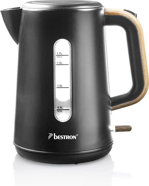 Bestron Waterkoker, met 360° basis & tot 1.7 Liter capac..., Witgoed en Apparatuur, Waterkokers, Verzenden