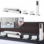 Moderne Watervalkraan met Handsproeier – Brede Uitloop, Doe-het-zelf en Verbouw, Sanitair, Verzenden, Nieuw