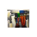 Wandecoratie glas op doek, kunstwerk, Ophalen of Verzenden, Nieuw
