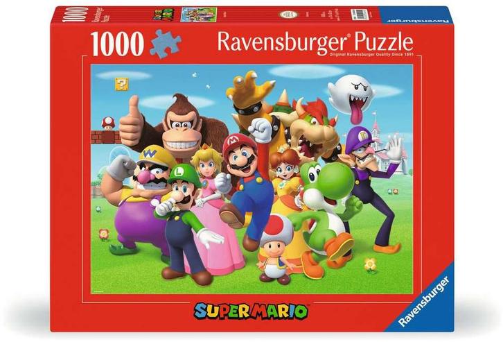 Super Mario Puzzel (1000 stukjes) | Ravensburger - Puzzels, Hobby en Vrije tijd, Denksport en Puzzels, Nieuw, Verzenden