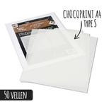 Chocoprint sheets A4-formaat Type S (50 vellen), Verzenden, Nieuw