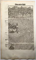 3 folios with woodcuts by Hans Holbein, Heinrich Vogtherr &, Antiek en Kunst
