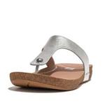 -19% FitFlop  FitFlop Iqushion metallic-leather toe-post san, Kleding | Dames, Schoenen, Verzenden, Nieuw