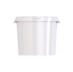 Kunststof emmer 30,7 liter, PP05, levensmiddelecht, wit,, Ophalen of Verzenden, Nieuw, Overige typen