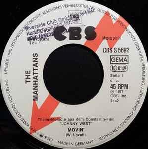 vinyl single 7 inch - The Manhattans - Movin, Cd's en Dvd's, Vinyl Singles, Zo goed als nieuw, Verzenden