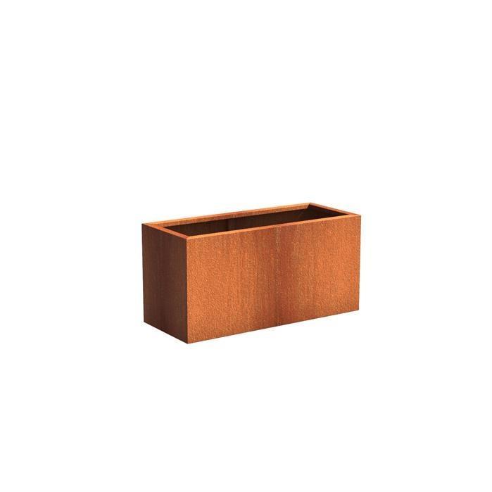Plantenbak Cortenstaal 120x50x60 cm, Tuin en Terras, Bloembakken en Plantenbakken, Nieuw, Verzenden
