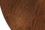 Uitschuifbare eettafel VALHALLA WOOD 120-160-200cm gerookt, Ophalen of Verzenden, Nieuw