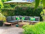 Piton hoek loungeset 5 delig bamboe, Tuin en Terras, Tuinsets en Loungesets, Ophalen of Verzenden, Nieuw, Hardhout