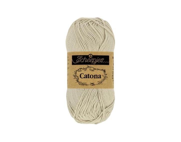 Scheepjes Catona - 10g - 248 Champagne, Hobby en Vrije tijd, Breien en Haken, Breien of Haken, Nieuw, Wol of Garen, Ophalen of Verzenden