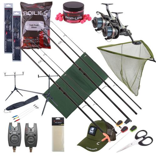 Ultimate Adventure Mega Carp Set, Watersport en Boten, Hengelsport | Algemeen, Nieuw, Verzenden