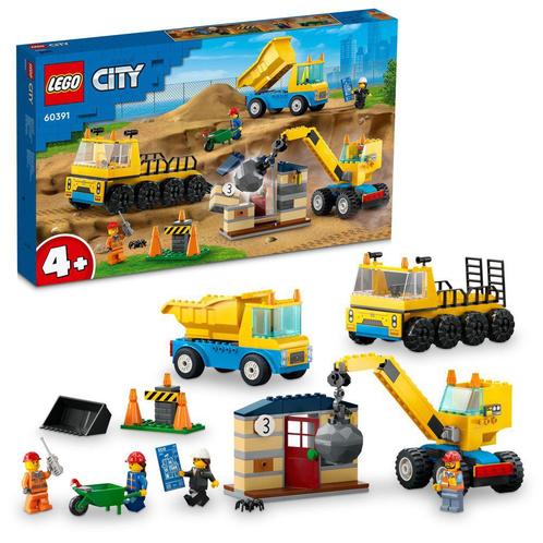 LEGO City - Construction Trucks and Wrecking 60391, Kinderen en Baby's, Speelgoed | Duplo en Lego, Ophalen of Verzenden