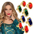 Ring Edelsteen 8st, Hobby en Vrije tijd, Verzenden, Nieuw