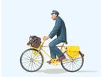 Preiser 45073 Postbote (Frankreich) auf Fahrrad 1:22,5, Ophalen of Verzenden, Nieuw