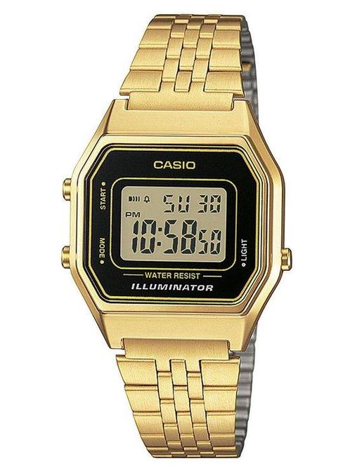 Casio Vintage Iconic LA680WEGA-1ER Dameshorloge 28,6 mm -, Sieraden, Tassen en Uiterlijk, Horloges | Dames, Verzenden