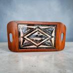 Dienblad - Hout, Morpho-vlinder vleugels -