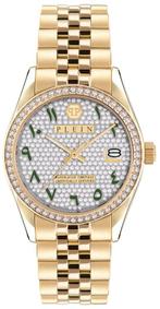 Philipp Plein PW2BA0223 Date Superlative horloge, Sieraden, Tassen en Uiterlijk, Horloges | Dames, Nieuw, Overige merken, Staal